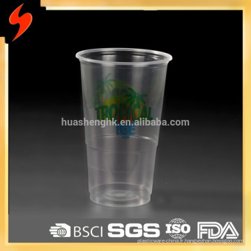 Tasse de haute qualité en plastique jetable de 6 oz